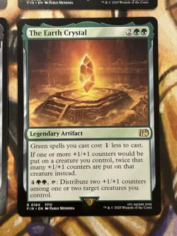 Water Wind Darkness Earth Crystal Lot of 4 (Regular) Final Fantasy English - NM - Image 5