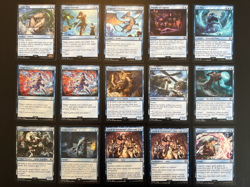 MTG Magic: The Gathering x Final Fantasy - Bulk - U/Common Blue - 15 card lot NM - Image 1