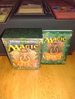 MTG Mirage Mixed Lot 65 Cards with Starter Deck Box And Rule Book - Image 2