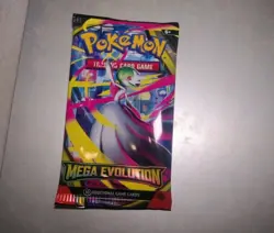 Heavy 22.93g Pokemon Tcg mega evolution Booster Pack Factory Sealed New - Image 3