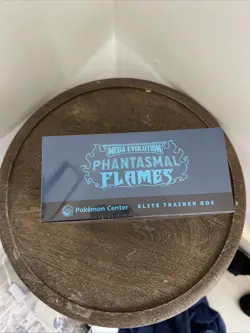 Phantasmal Flames Pokemon Center Exclusive ETB Elite Trainer Box New Sealed - Image 5