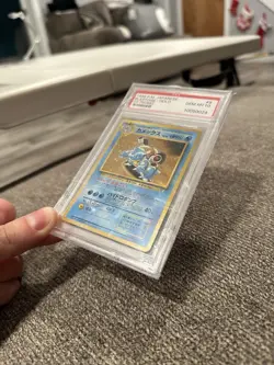 Pokemon 1998 Holo Blastoise - Japanese CD Promo #009 PSA 10 Gem Mint - Image 3