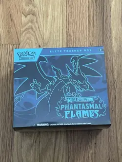 Pokemon Mega Evolutions Phantasmal Flames Elite Trainer Box ETB - Factory Sealed - Image 1