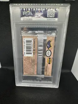 1999 Pokemon Unlimited Fossil Zapdos PSA 8 Foil Booster Pack NM-M - Image 2