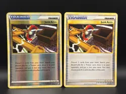 2x Junk Arm - 87/102 - Uncommon - Reverse Holo & Non Holo Pokemon TCG Duo Lot - Image 1