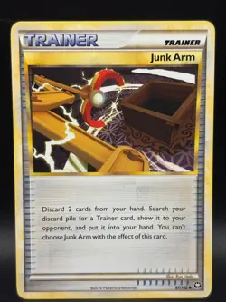 2x Junk Arm - 87/102 - Uncommon - Reverse Holo & Non Holo Pokemon TCG Duo Lot - Image 5