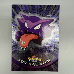 Topps Pokemon Haunter 93 2000 TV Animation Series 2 Foil Blue Logo LP - Image 1