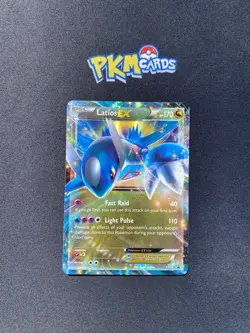 Pokemon TCG Latios EX Black Star Promo XY72 LP. - Image 1