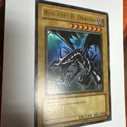 Red Eyes Black Dragon Lob-070 Unlimited Super Rare Holo - Image 1