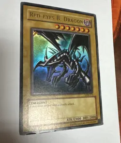 Red Eyes Black Dragon Lob-070 Unlimited Super Rare Holo - Image 2