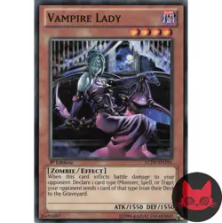 Yugioh Vampire Lady LCJW-EN196 Common 1st Edition NM - Image 1