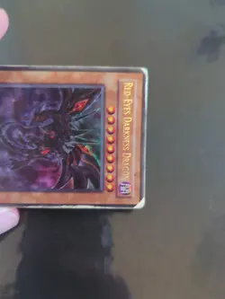 Yu-Gi-Oh! Red Eyes Darkness Dragon SD1-EN001 Ultra Rare 1st Edition HP - Image 2