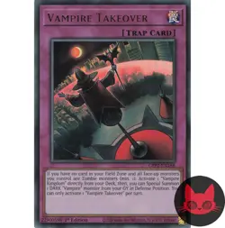 Yugioh Vampire Takeover GFP2-EN168 Ultra Rare 1st Edition NM - Image 1