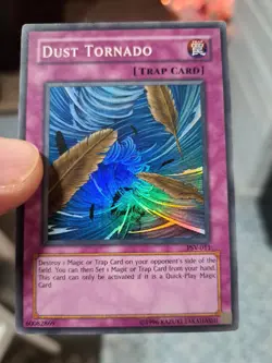 Yugioh Dust Tornado PSV-011 Super Rare NM - Image 1
