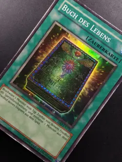 YUGIOH 2005 | BOOK OF LIFE | DB2-DE230 | 1ST GERMAN SUPER RARE PRINT | VG (MP) - Image 4
