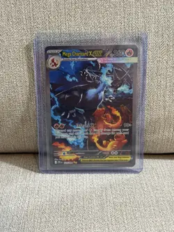 Mega Charizard X ex 125/094 SIR Phantasmal Flames Pokemon Card TCG Pack Fresh - Image 1