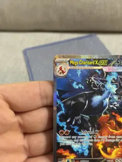 Mega Charizard X ex 125/094 SIR Phantasmal Flames Pokemon Card TCG Pack Fresh - Image 4