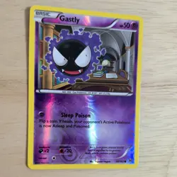 GASTLY 58/162 POKEMON CARD (XY BREAK THROUGH SET) REVERSE HOLO - Image 3
