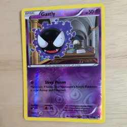 GASTLY 58/162 POKEMON CARD (XY BREAK THROUGH SET) REVERSE HOLO - Image 4