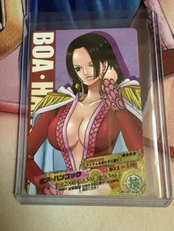 M589 Boa Hancock Japanese One Piece AR Carddass Card 2011 Very Rare - Image 1