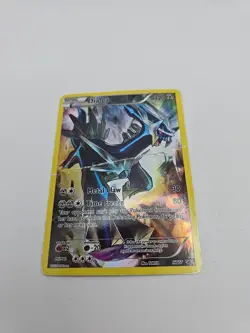Dialga XY77 Black Star Promo Full Art Holo Rare Pokemon Card HP - Image 1