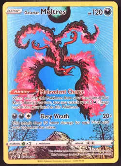 galarian moltres - swsh284 - Pokemon Sword & Shield Promo Cards Holo Card - Image 1