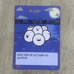 Eggie Pokiebubies 1st Edition 80 Fan Art Pokemon Card Chef Ken Lee Exeggcute - Image 1