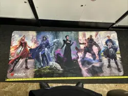 Magic the Gathering Strixhaven School of Mages Ultra Pro 6ft Table Playmat - Image 1