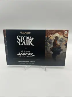 Magic the Gathering Secret Lair Avatar ATLA One w/ the Elements Foil Sealed MTG - Image 1