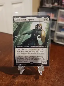 MTG Suki, Kyoshi Captain (Extended) #175 Avatar The Last Airbender Legal Eternal - Image 1