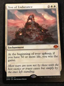 Test Of Endurance - DMR - MTG - EN - NM - 032/261 - Image 1