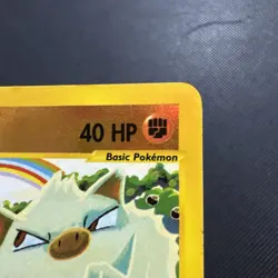 Mankey 92/147 reverse Holo Aquapolis MP Pokemon 2002 English ESeries - Image 4