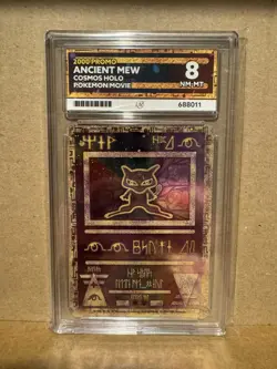Ancient Mew 2000 ACE 8 - Pokemon Movie Promo SWIRL 🌀 - Image 1