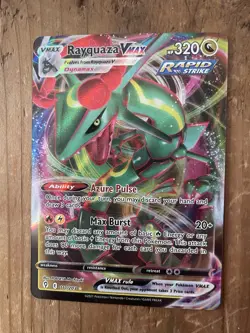 Pokemon TCG Rayquaza Vmax 111/203 Evolving Skies Set NM Condition - Image 1