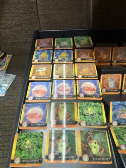 Pokemon Premier Edition Artbox Collec Vintage 1999 Action Flipz + Error / Miscut - Image 2