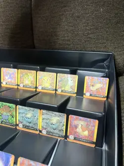 Pokemon Premier Edition Artbox Collec Vintage 1999 Action Flipz + Error / Miscut - Image 5