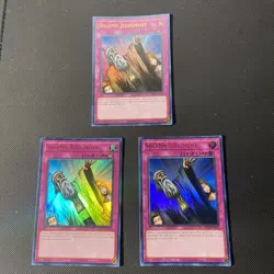 YUGIOH SOLEMN JUDGMENT ULTRA RARE RA02-EN075 x3 PLAYSET - Image 1