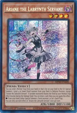 Yugioh Ariane the Labrynth Servant MP23-EN228 1st Edition Secret M/NM - Image 1