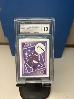 Pokemon Gengar Karuta He Playing Cards CGC 10 Top POP None Higher - Image 1