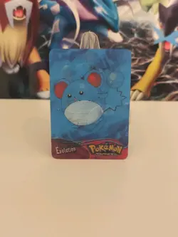 Pokemon Marill Panini Lenticular Card Azurill Azumarill Advanced Generation 2004 - Image 3