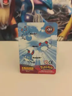 Pokemon Marill Panini Lenticular Card Azurill Azumarill Advanced Generation 2004 - Image 4