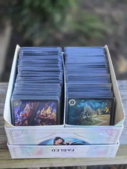 Disney Lorcana Cards Bulk Lot 400 Cards Mixed Cards Random Card Lot TCG - Image 1
