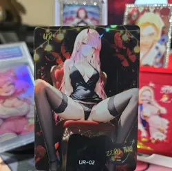 Zero Two Waifu Card Chainsaw Man Goddess UR-02 Femme Fatale - Image 1