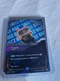 Teemo - Scout GGEZ OGN 197b/298 Riftbound Nexus Night Promo Card - NM - Image 2