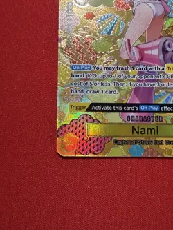 One Piece Card Nami OP08-106 SP Mosaic ENG - Image 4