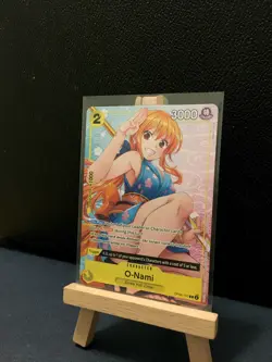 One Piece Trading Card PROMO (4 card Lot) LUFFY and NAMI, NM - Image 3