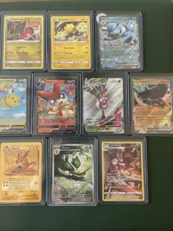 16 Card Lot - Pokemon Card Collection - Vintage & Modern NM-LP- Illustrations - Image 4