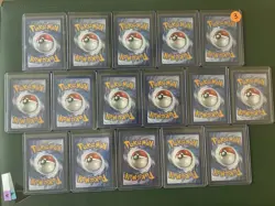 16 Card Lot - Pokemon Card Collection - Vintage & Modern NM-LP- Illustrations - Image 5