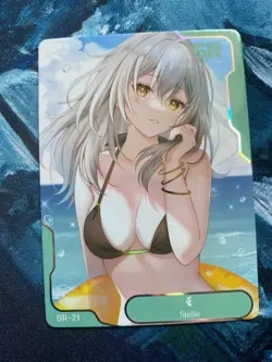 Senpai Goddess Haven - Sexy Waifu Card - Rare Anime Girl Collectible - SR - Image 1