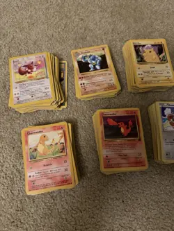 Huge Collection Bulk Lot of 500+ Pokemon Cards Mixed WOTC MP-HP-DMG Lot - Image 2